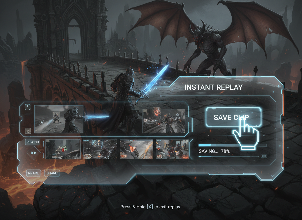 Instant Replay and Highlights Recording