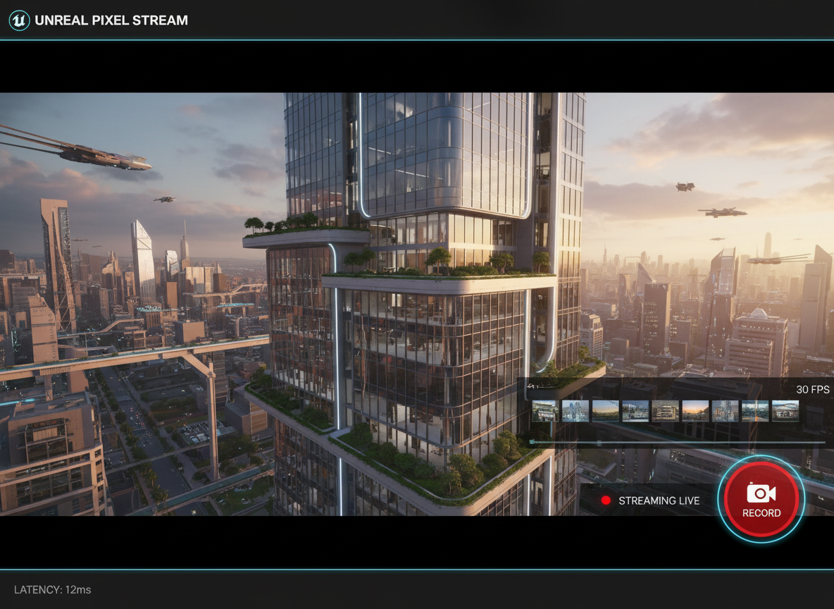 Pixel Streaming Capture